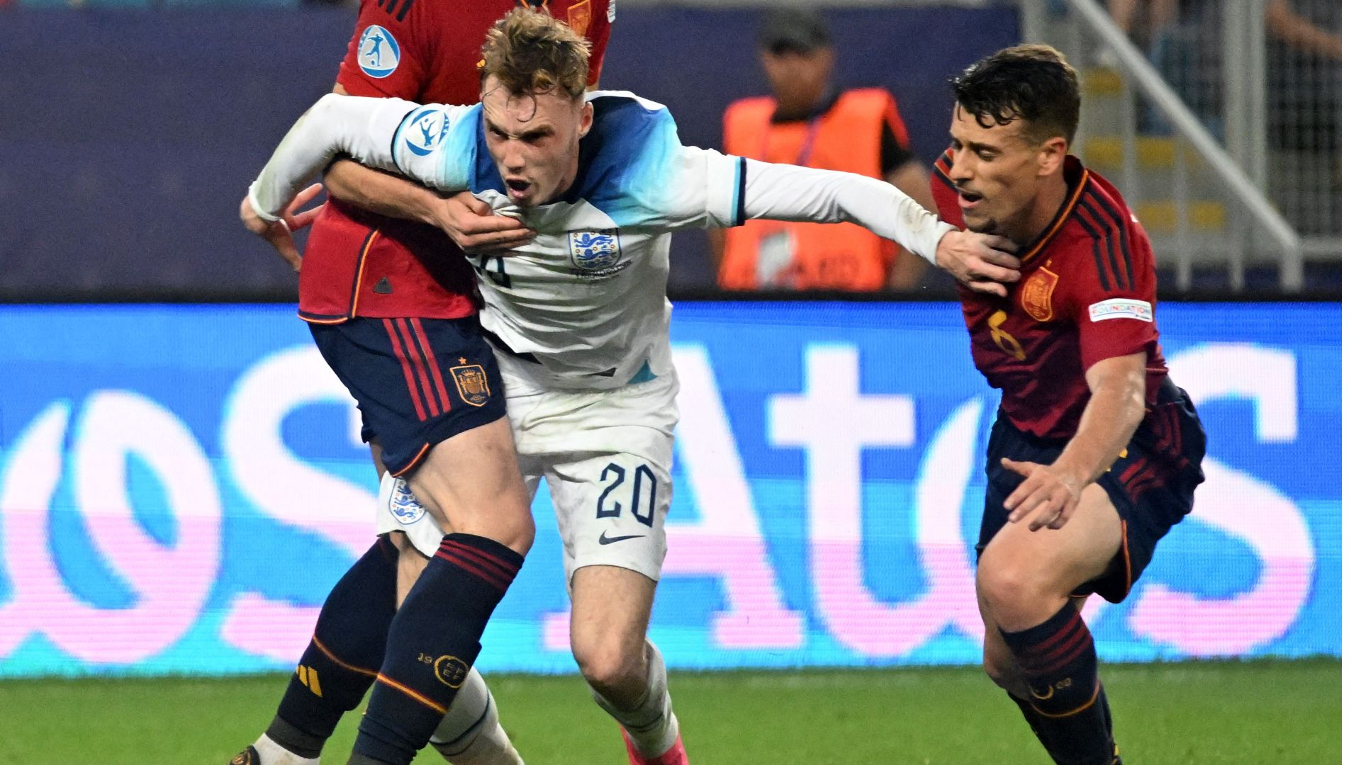 Cole Palmer England U21 Spain 2023