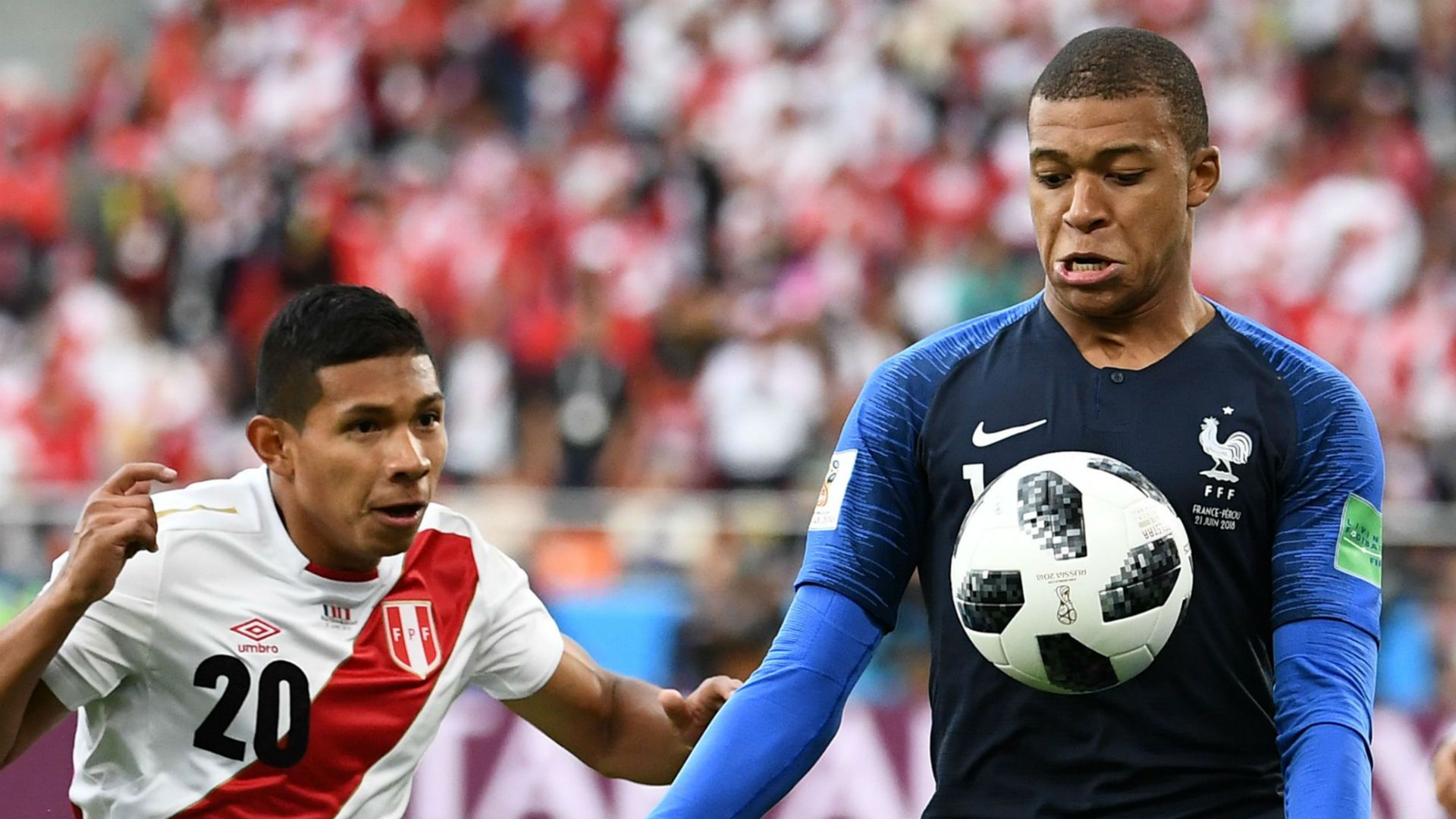 Kylian Mbappe France Peru World Cup 2018