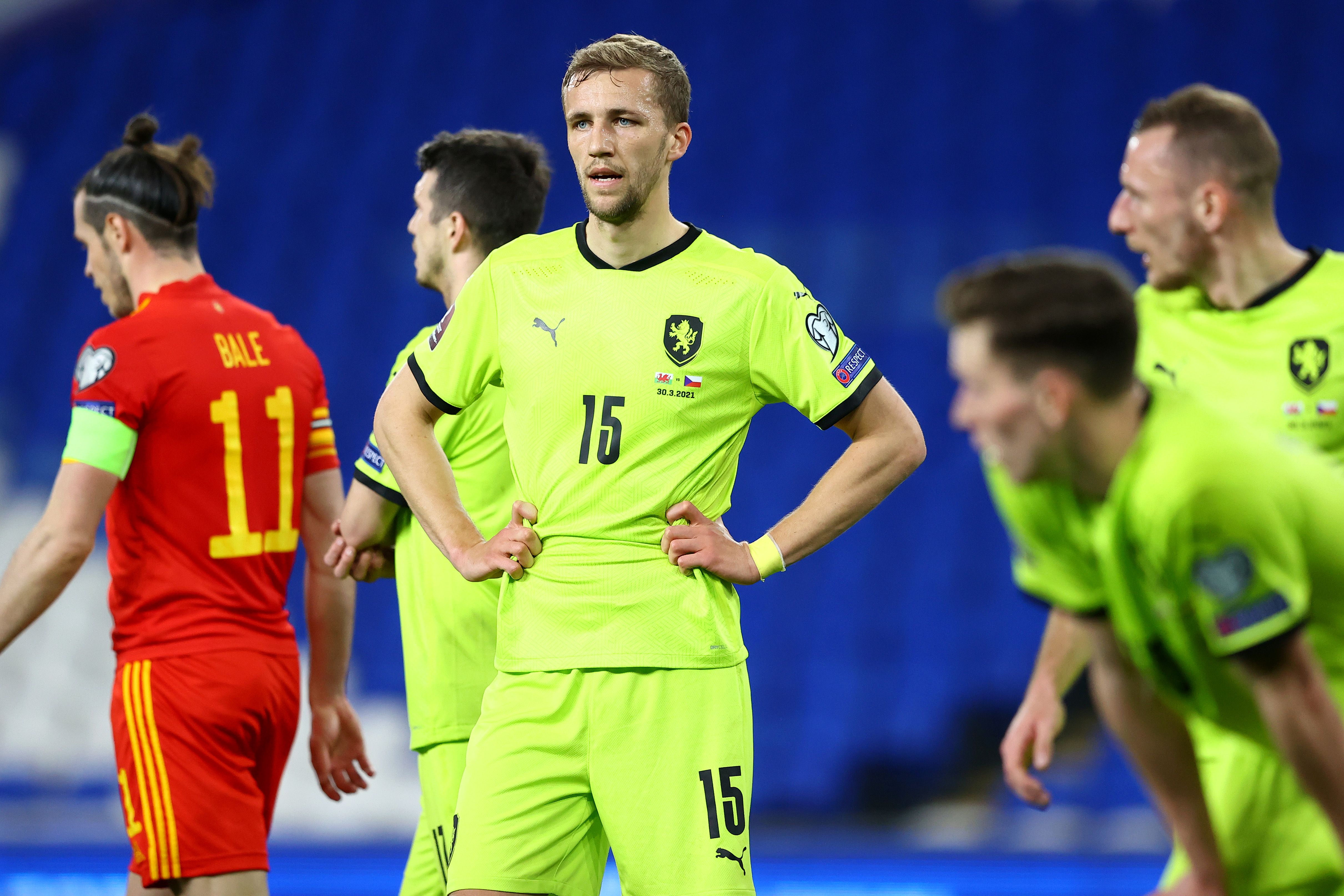 Tomas Soucek Wales vs Czech Republic 03.30.2021