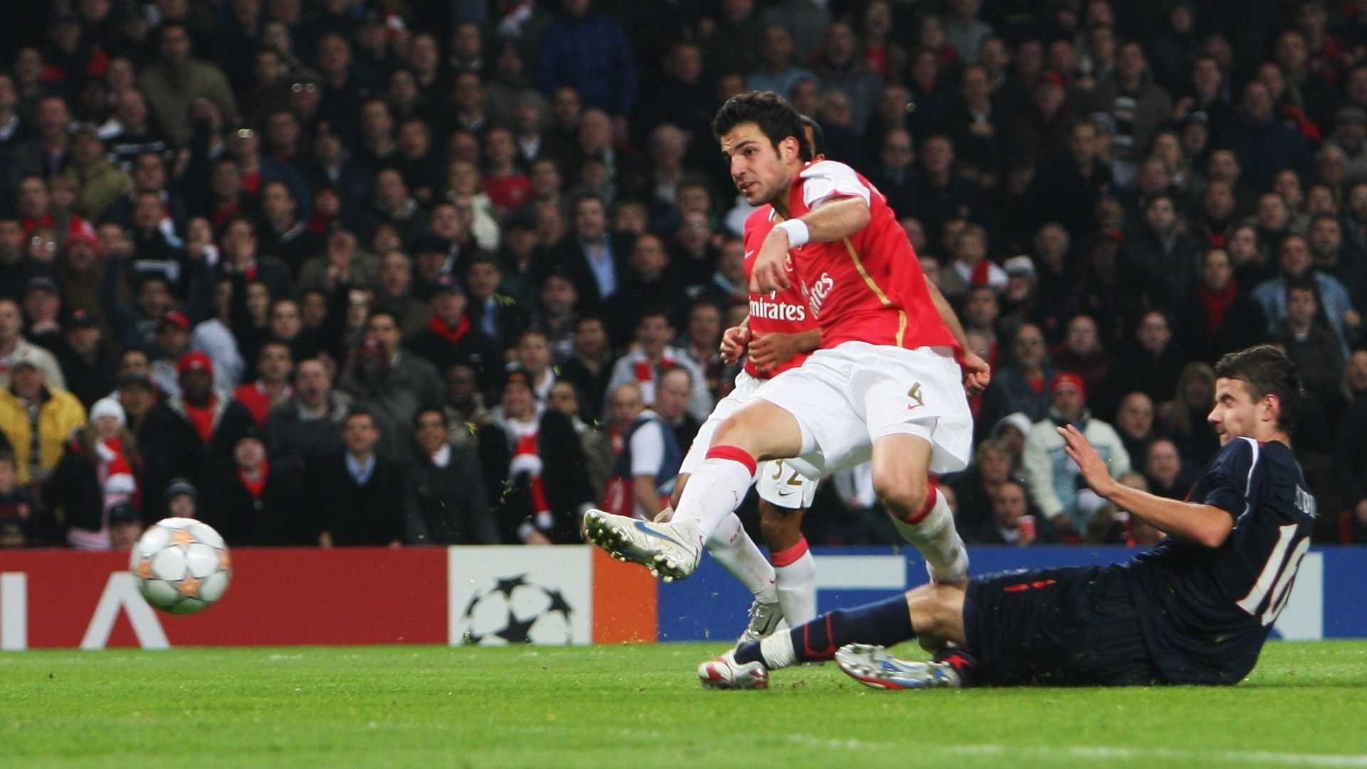 Cesc Fabregas Arsenal Slavia Prague 2007