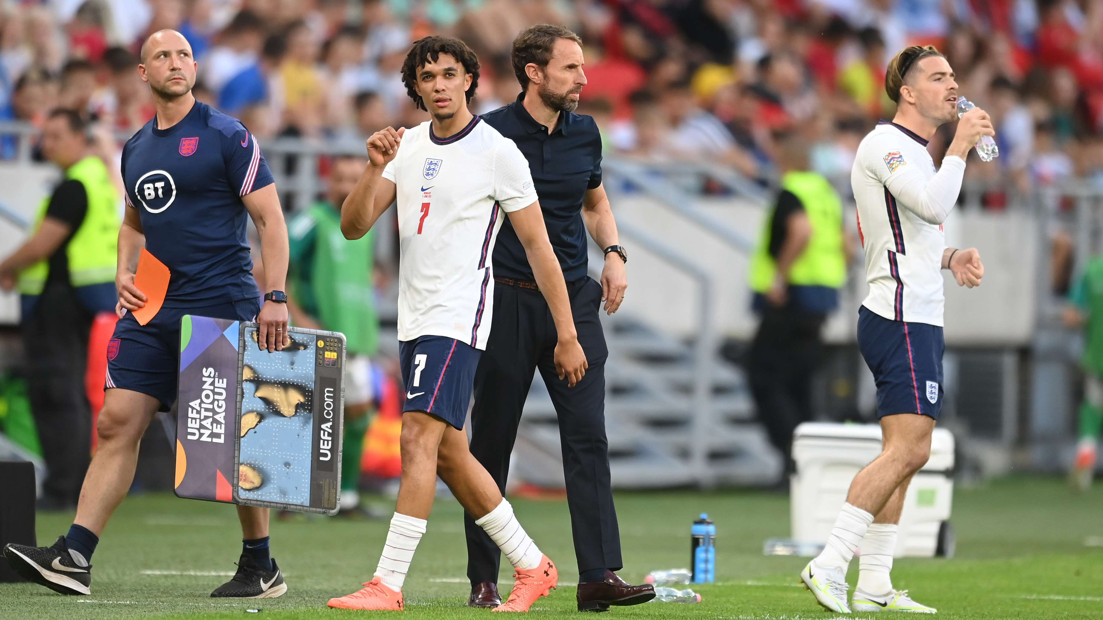 Trent Alexander-Arnold Gareth Southgate England