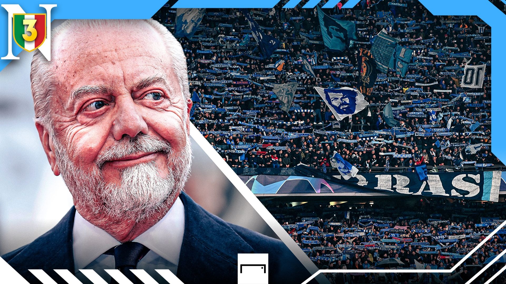 De Laurentiis tifosi Napoli GFX