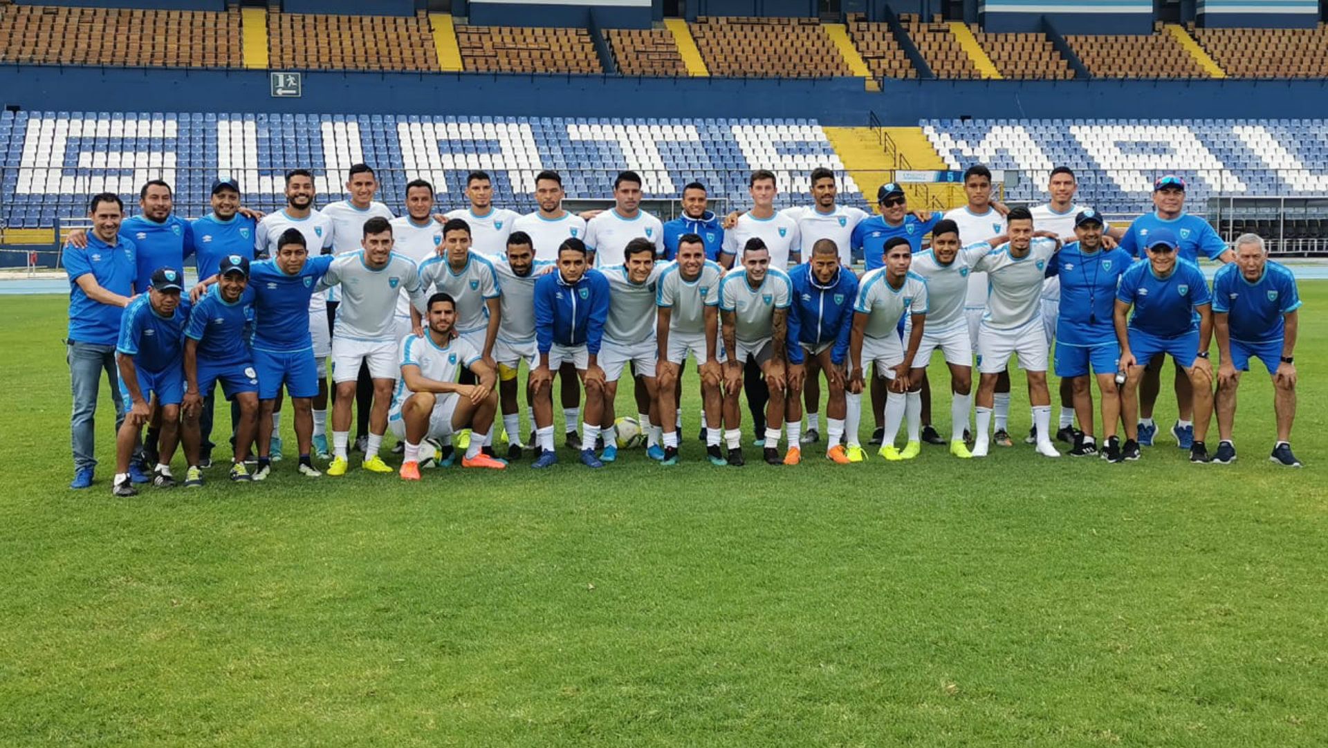 Selección Guatemala Entrenamiento
