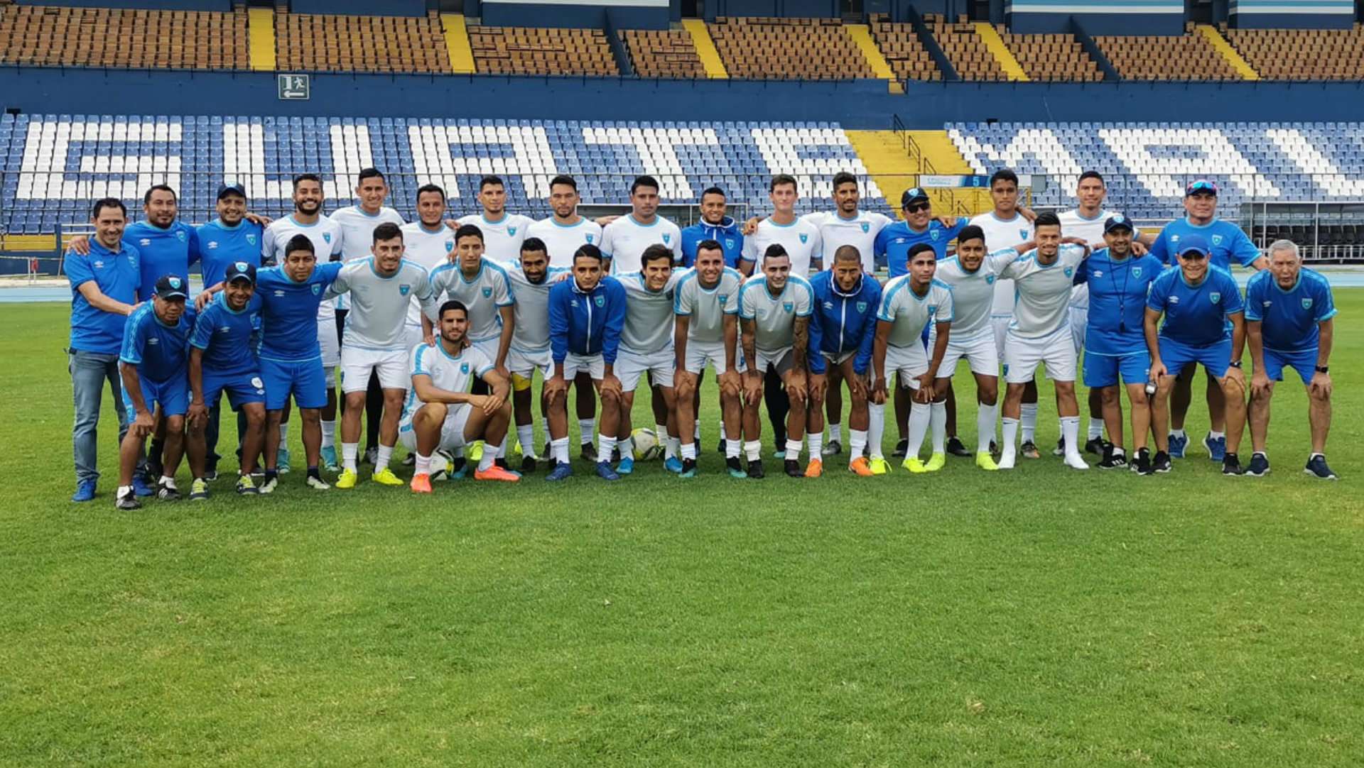 Selección Guatemala Entrenamiento
