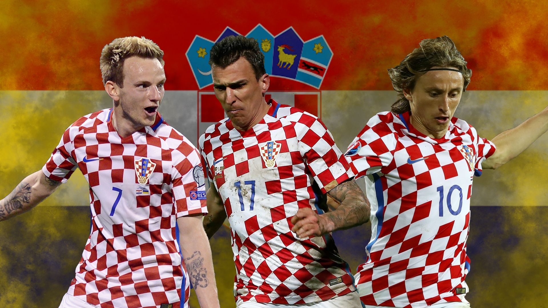 GFX Croatia Rakitic Mandzukic Modric