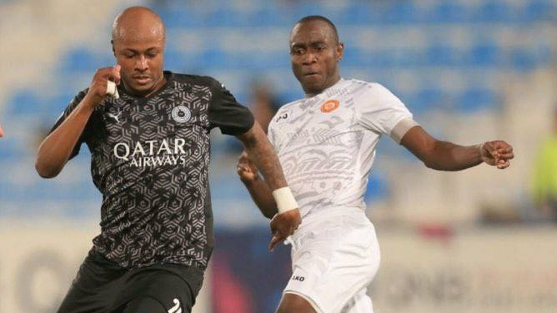 Andre Ayew of Ghana and Al Sadd.
