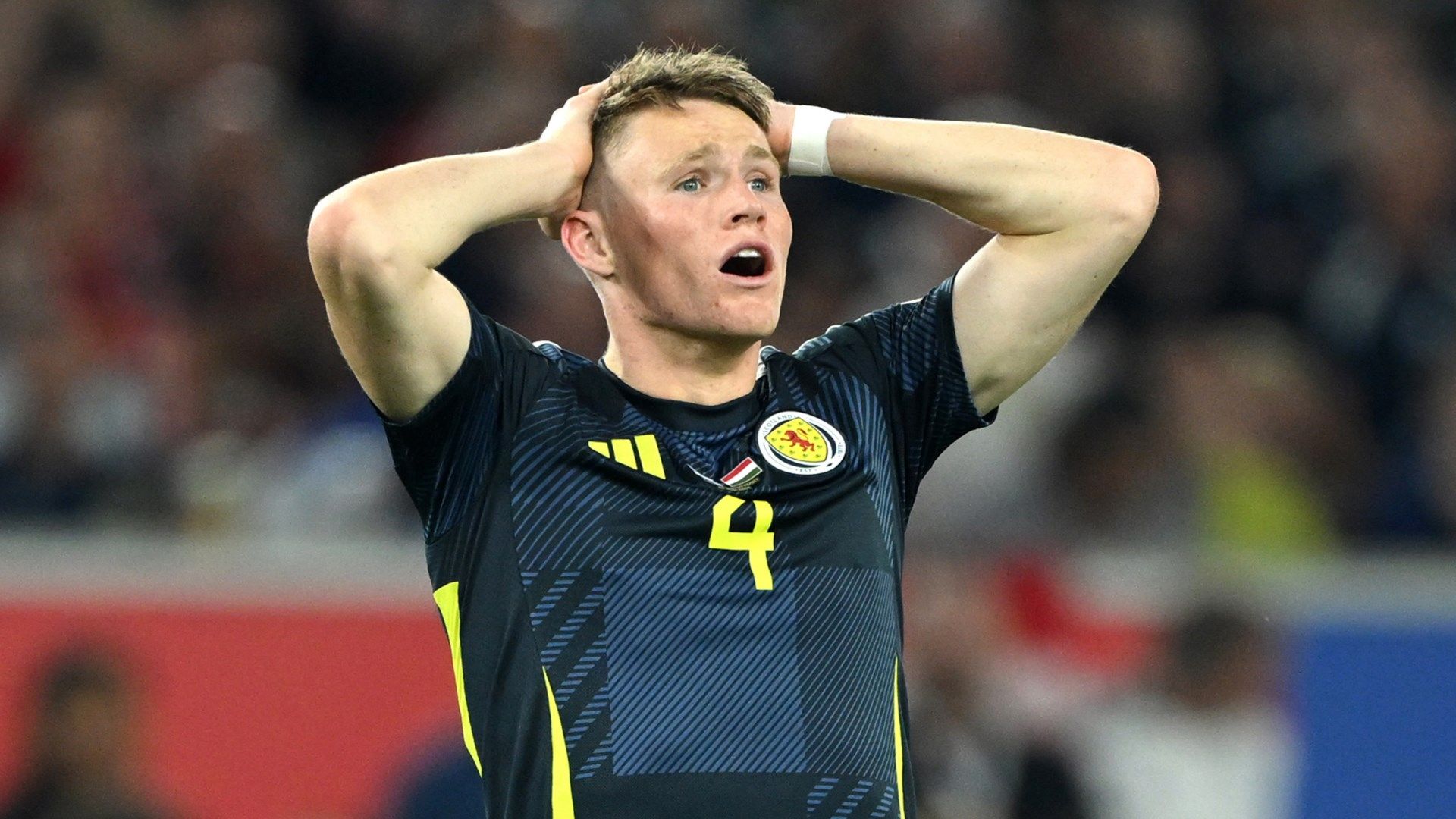 Scott McTominay Scotland Hungary