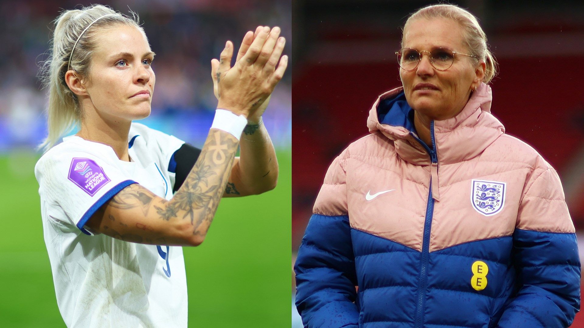 Rachel Daly Sarina Wiegman England GFX