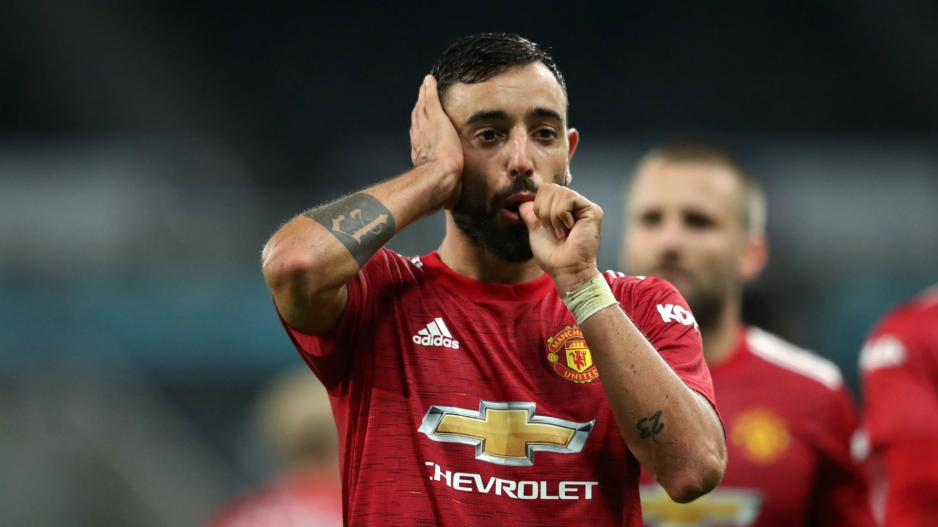 Manchester United midfielder Bruno Fernandes