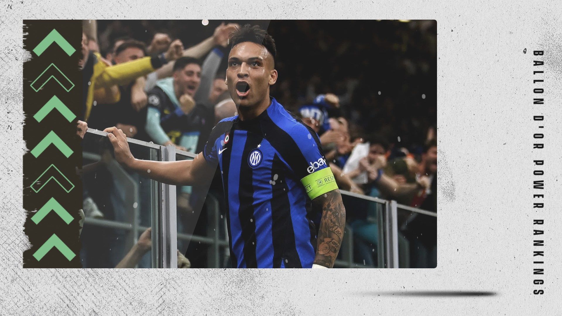 Lautaro Martinez Ballon d'Or Rankings GFX
