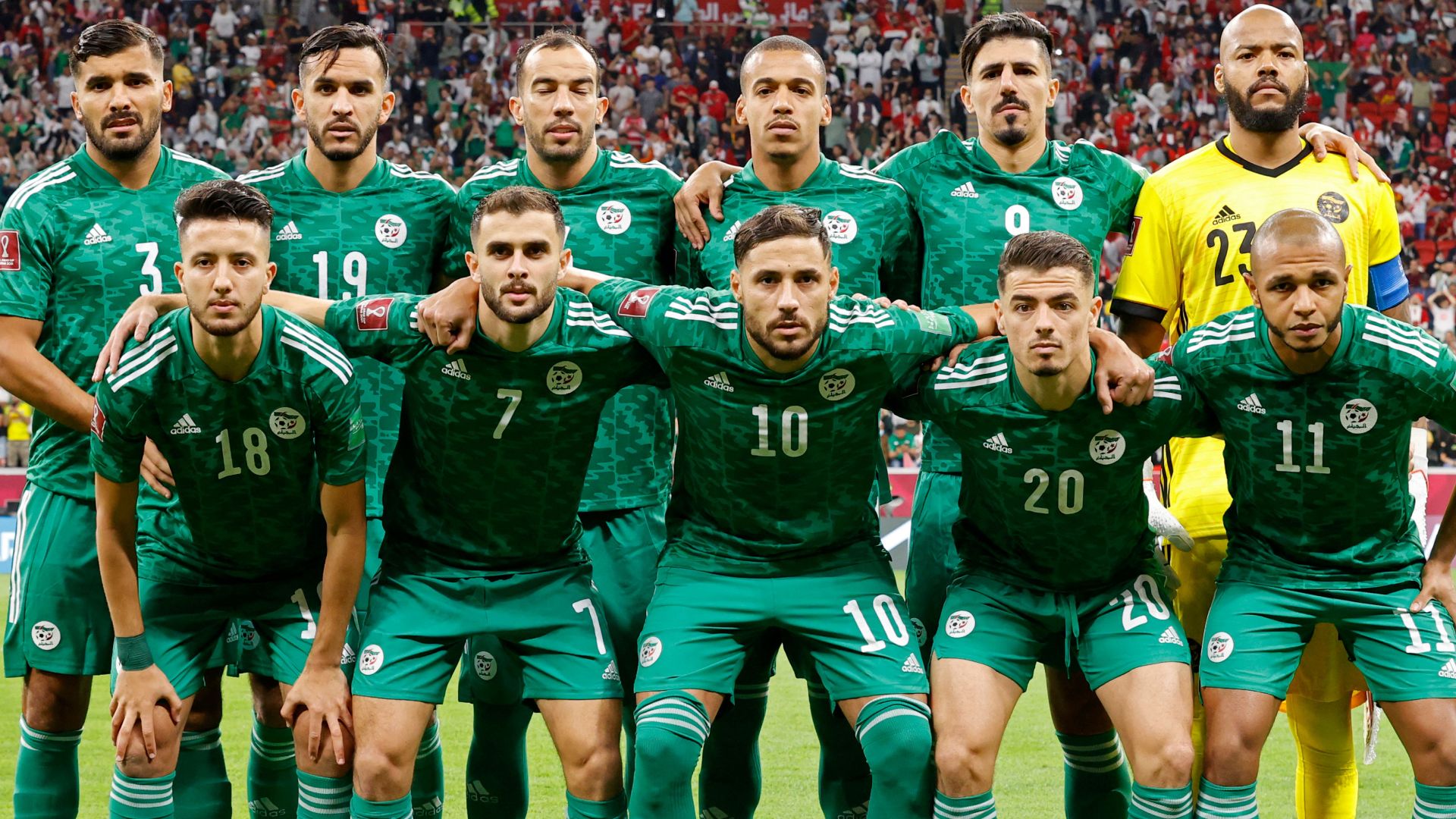Equipe Algérie 2021 Coupe Arabe finale