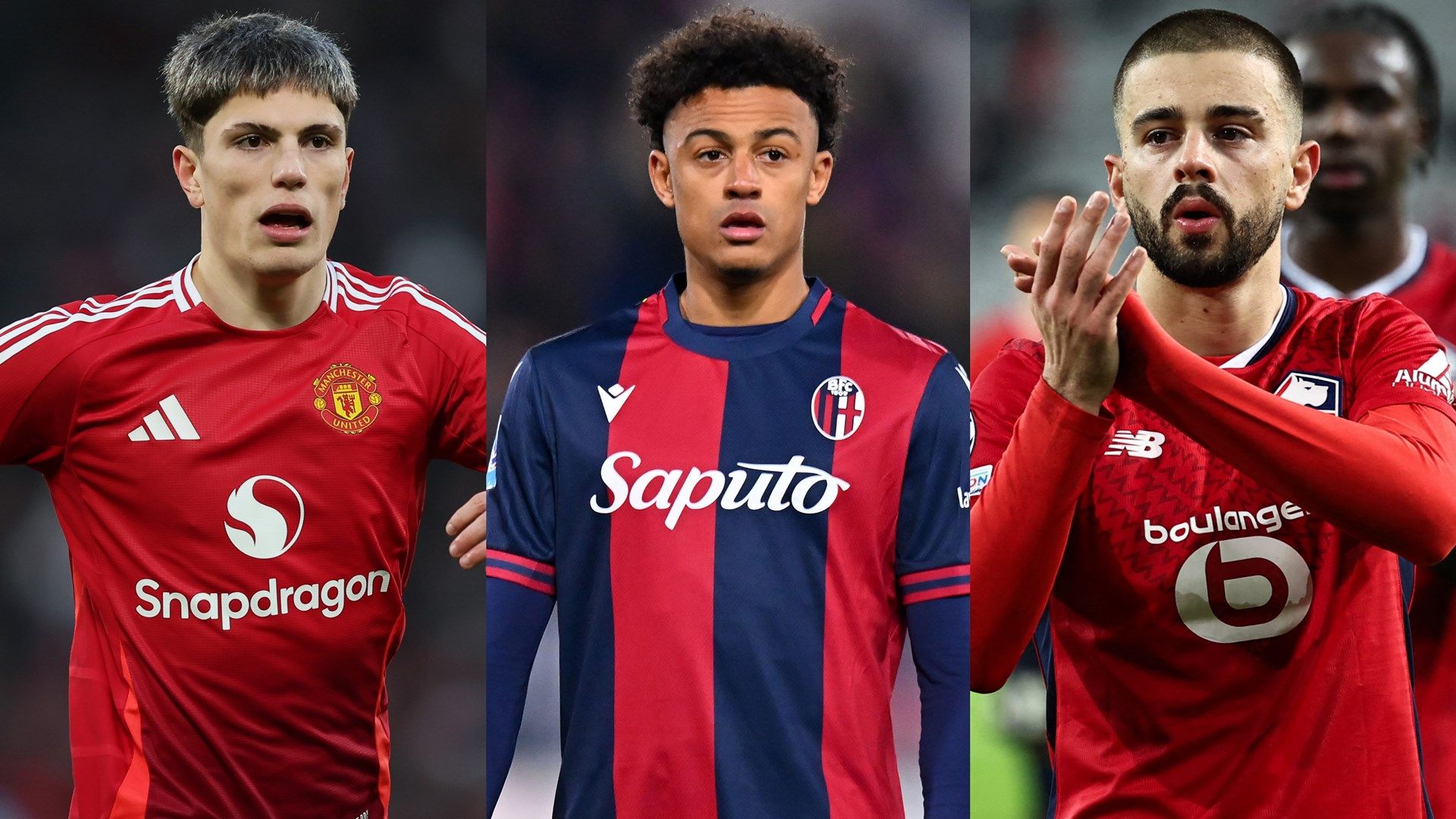 Garnacho, Ndoye, Zhegrova