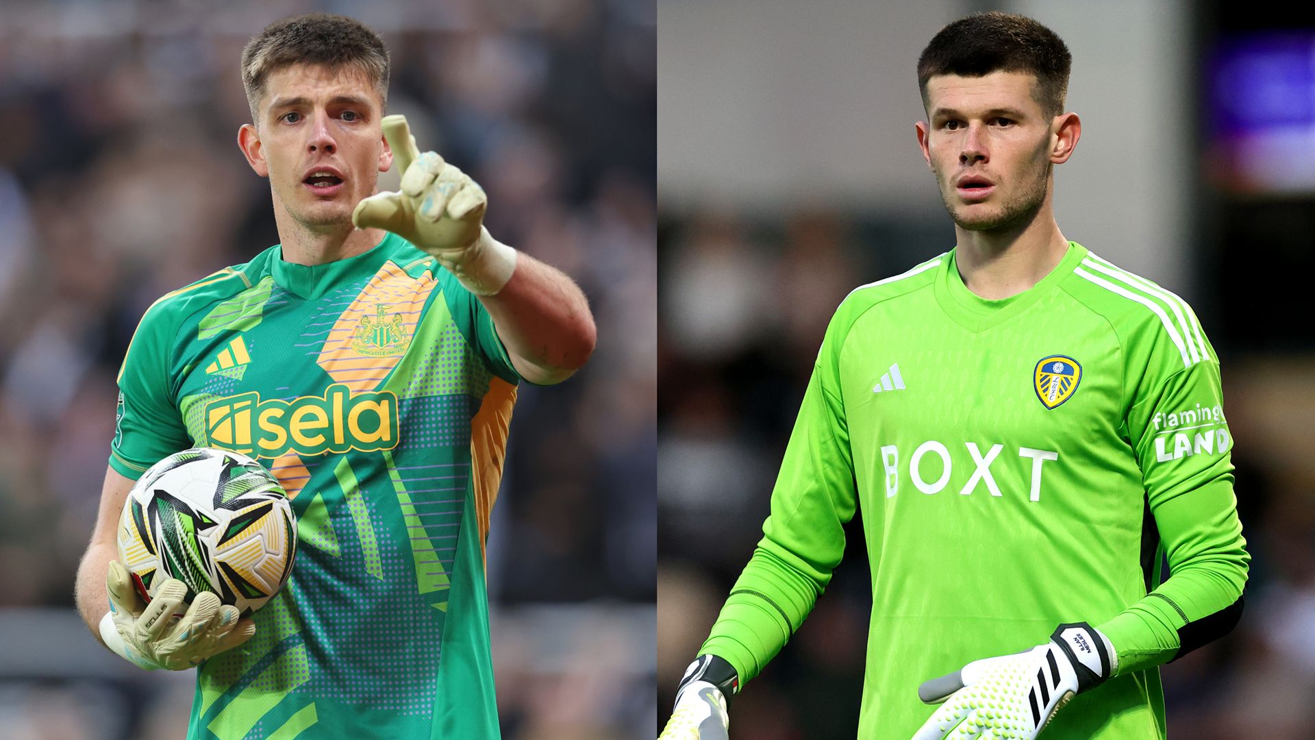 Nick Pope Illan Meslier split 2025