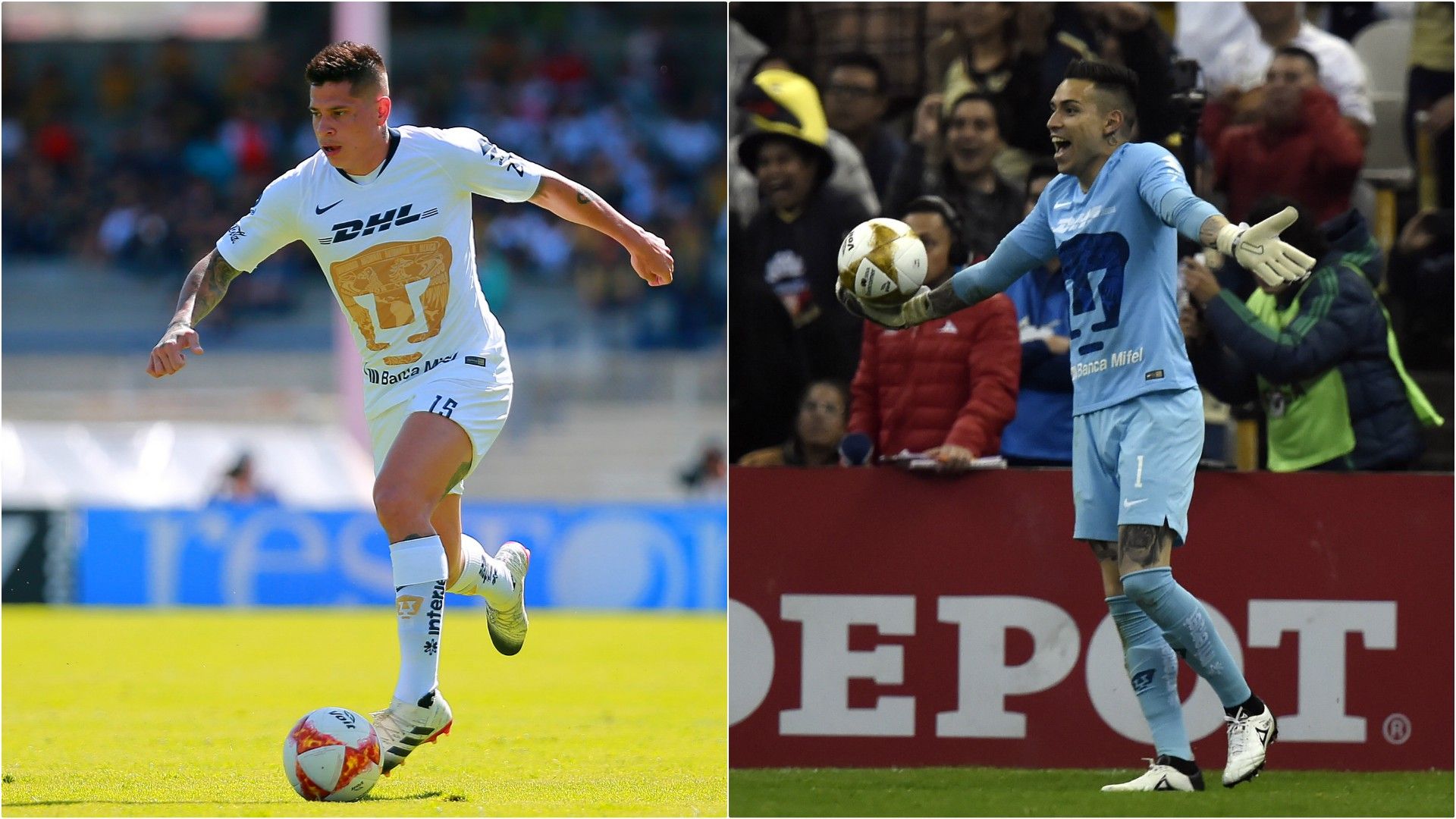 Juan Manuel Iturbe Alfredo Saldívar Pumas