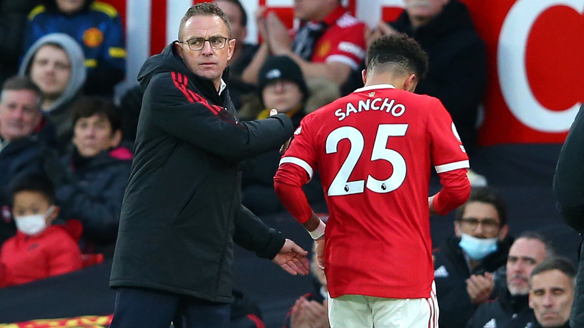 Ralf Rangnick Jadon Sancho Man Utd