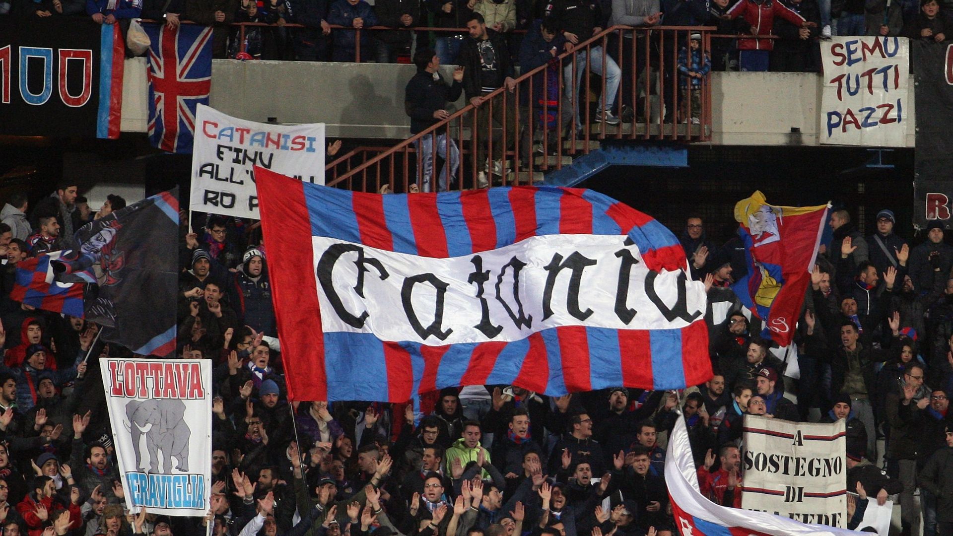 Catania fans