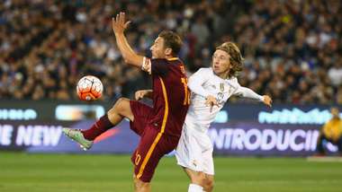 Francesco Totti Luka Modric Real Madrid Roma International Champions Cup 07182015