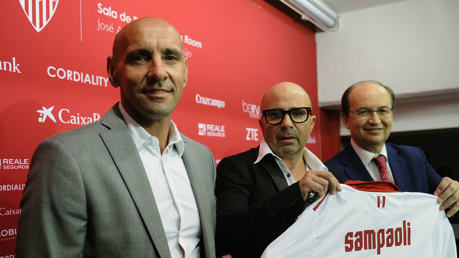 Monchi Jorge Sampaoli Sevilla