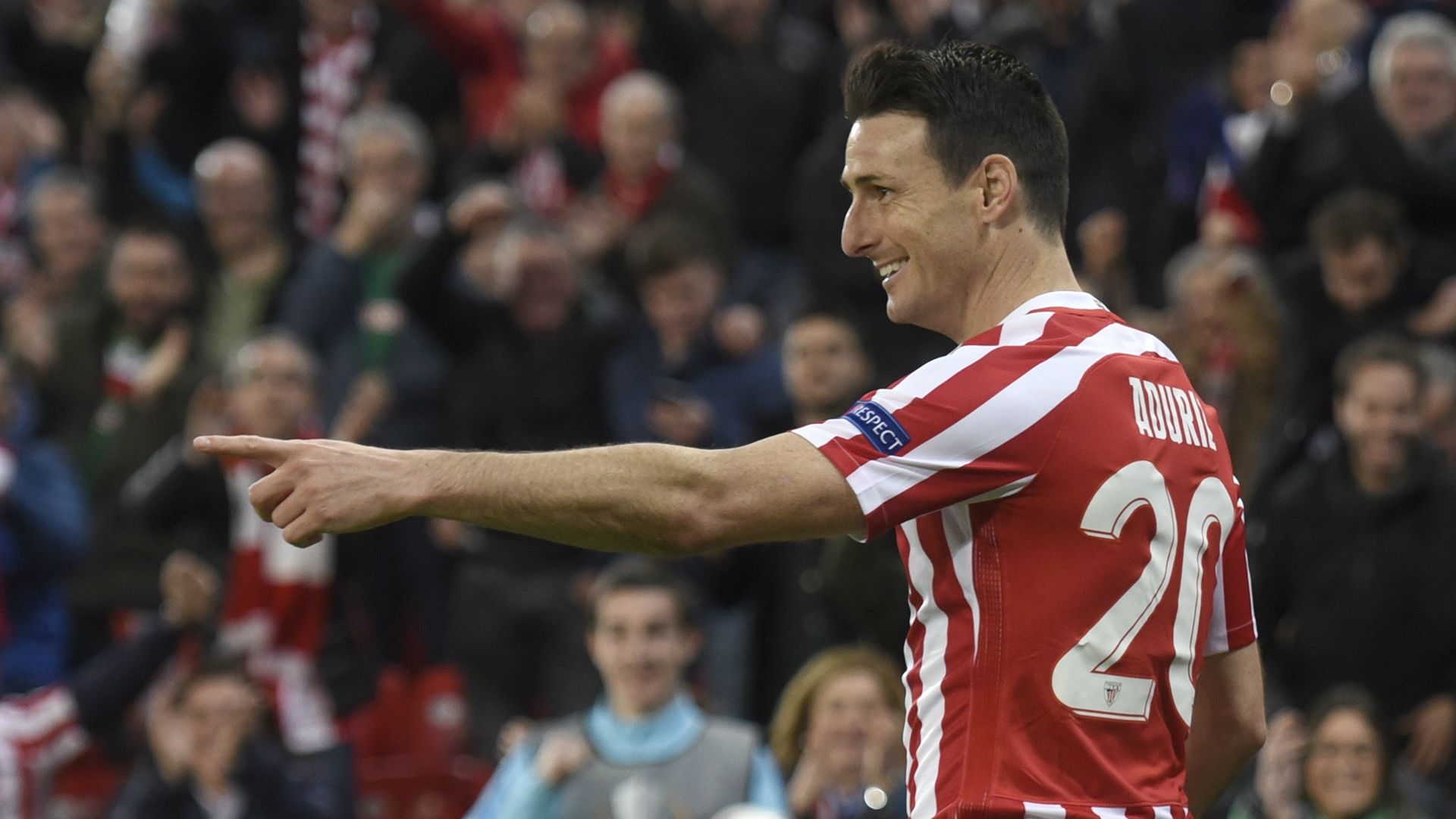 Aritz Aduriz Athletic Bilbao APOEL Europa League 16022017