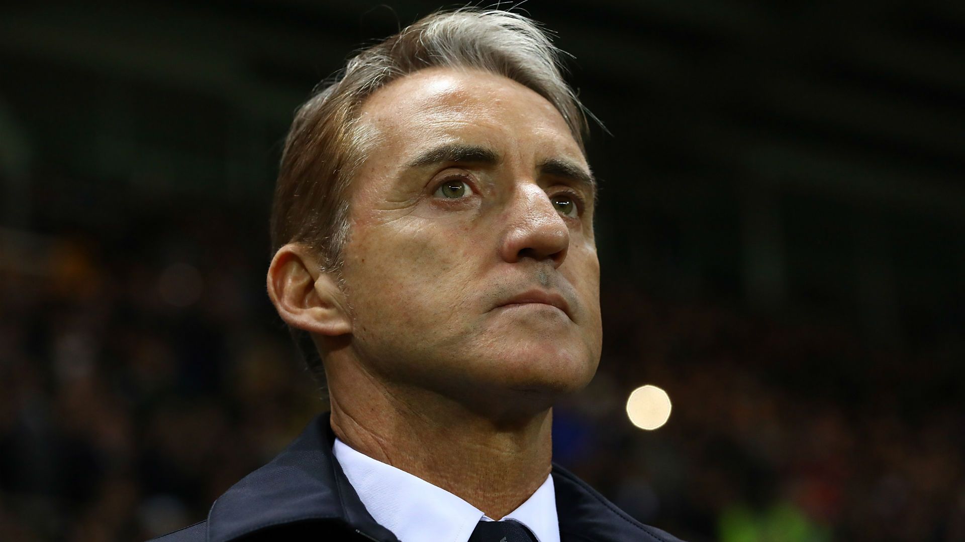 Roberto Mancini Italy coach