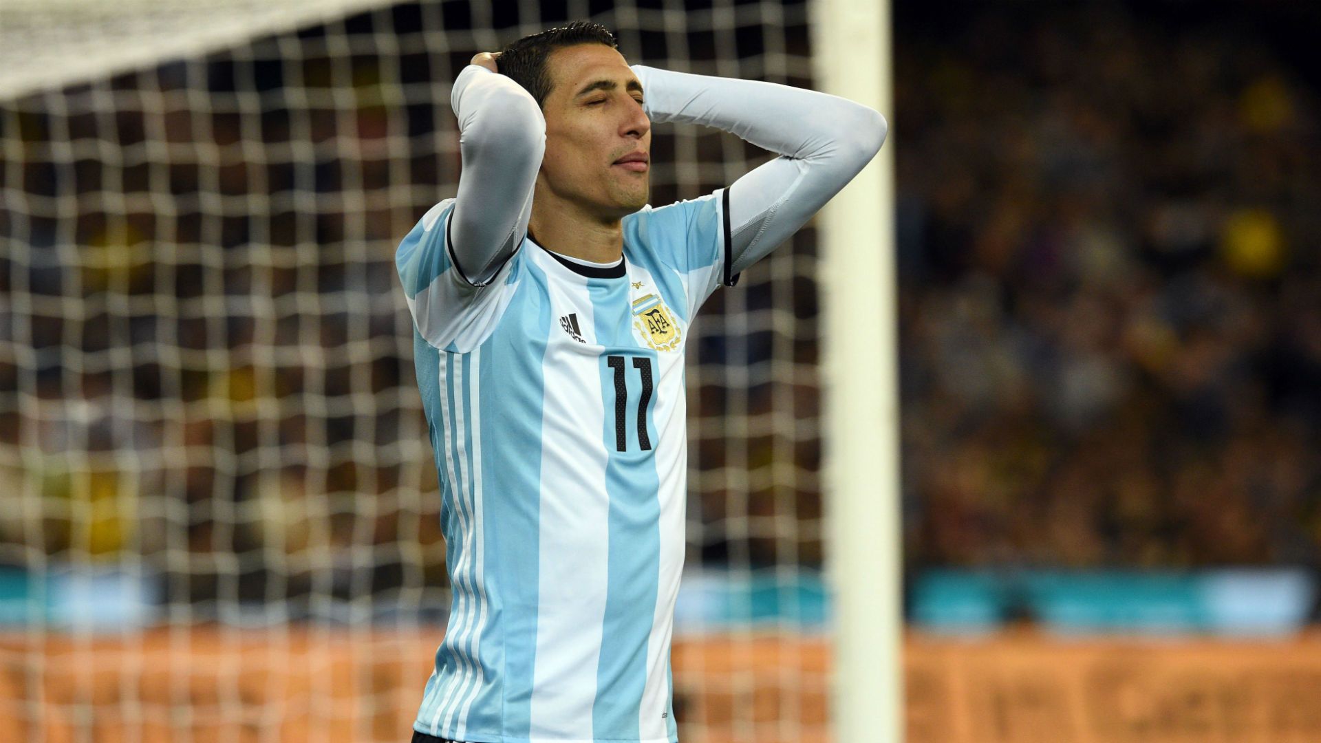 Angel Di Maria  Brasil Argentina Friendlies 09062017