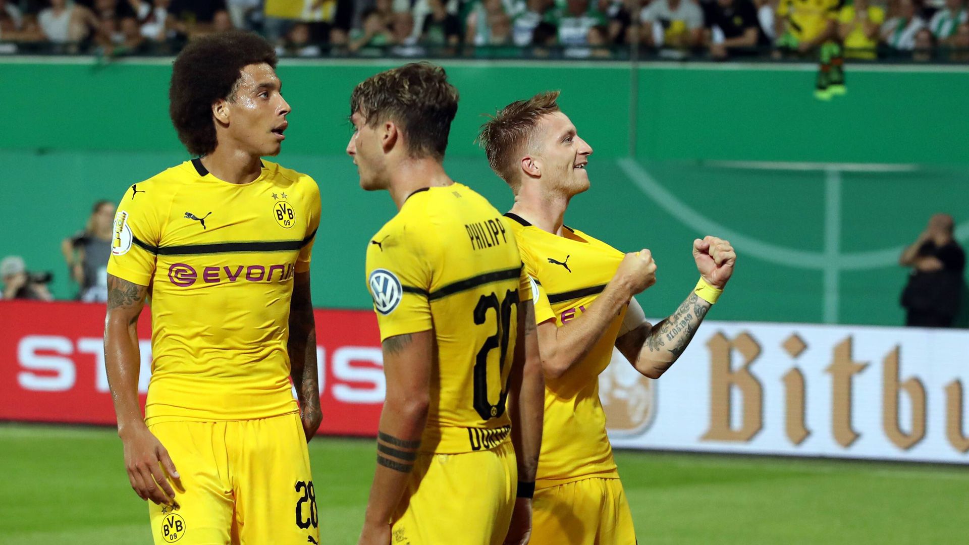 ONLY GERMANY Axel Witsel Marco Reus BVB Borussia Dortmund DFB-Pokal 20082018