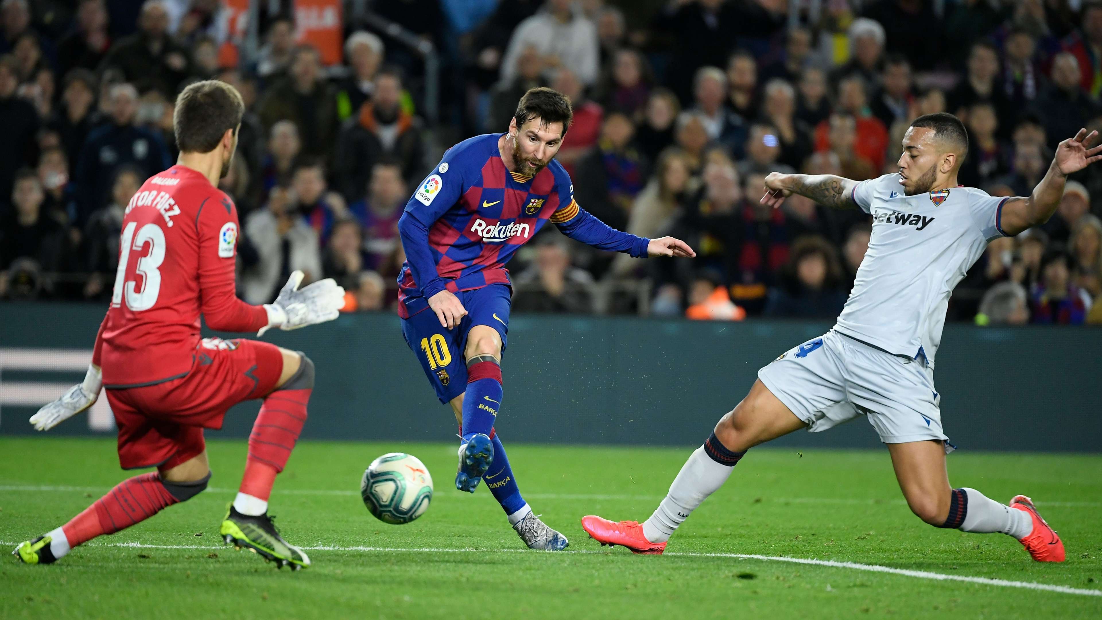 Lionel Messi Barcelona Levante LaLiga 02022020