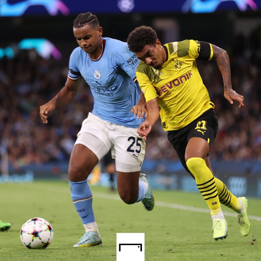 Manuel Akanji Man City Borussia Dortmund 2022-23 GFX