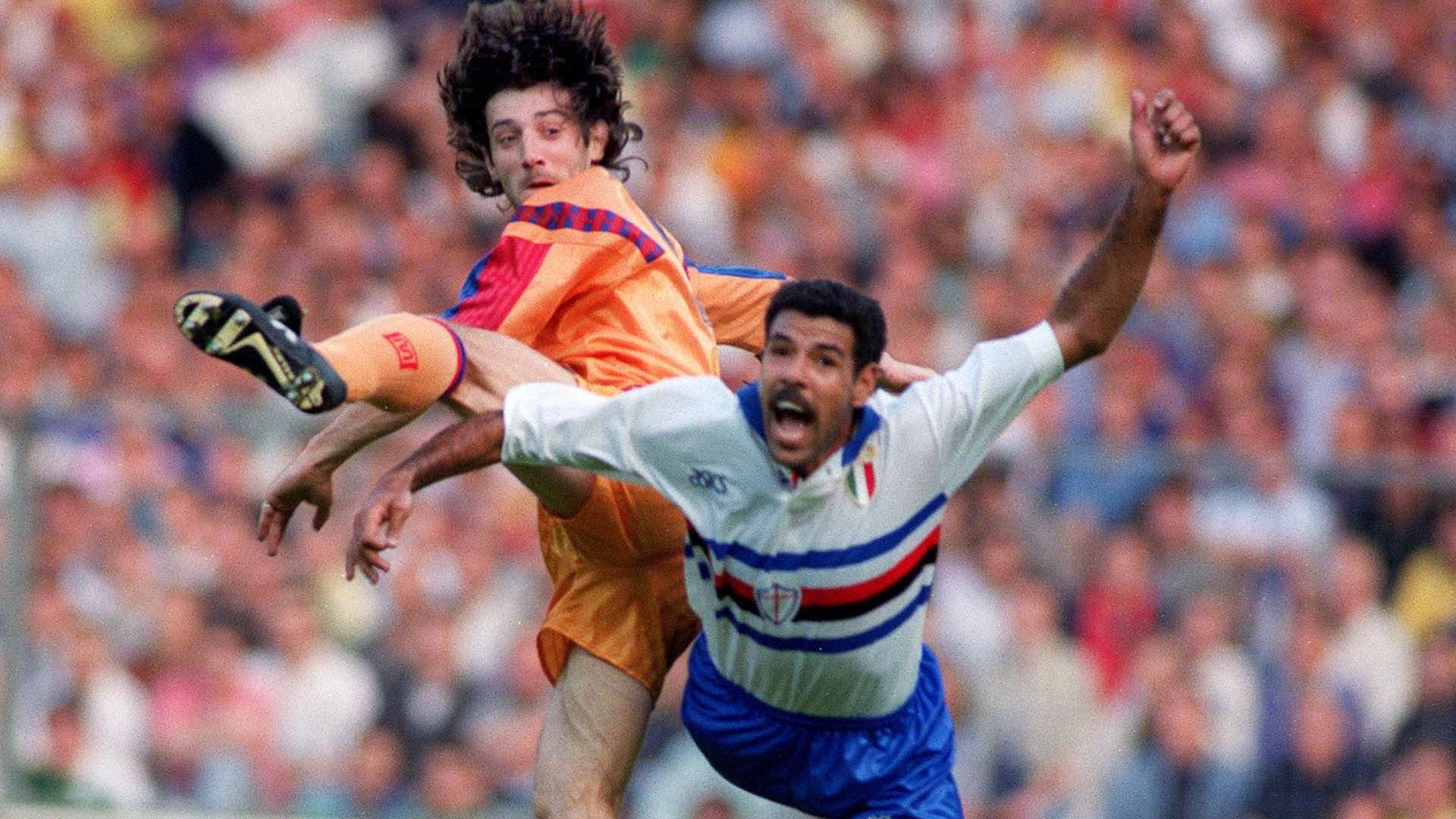 ONLY GERMANY Jose Maria Barkero Toninho Cerezo Barcelona Sampdoria 1992