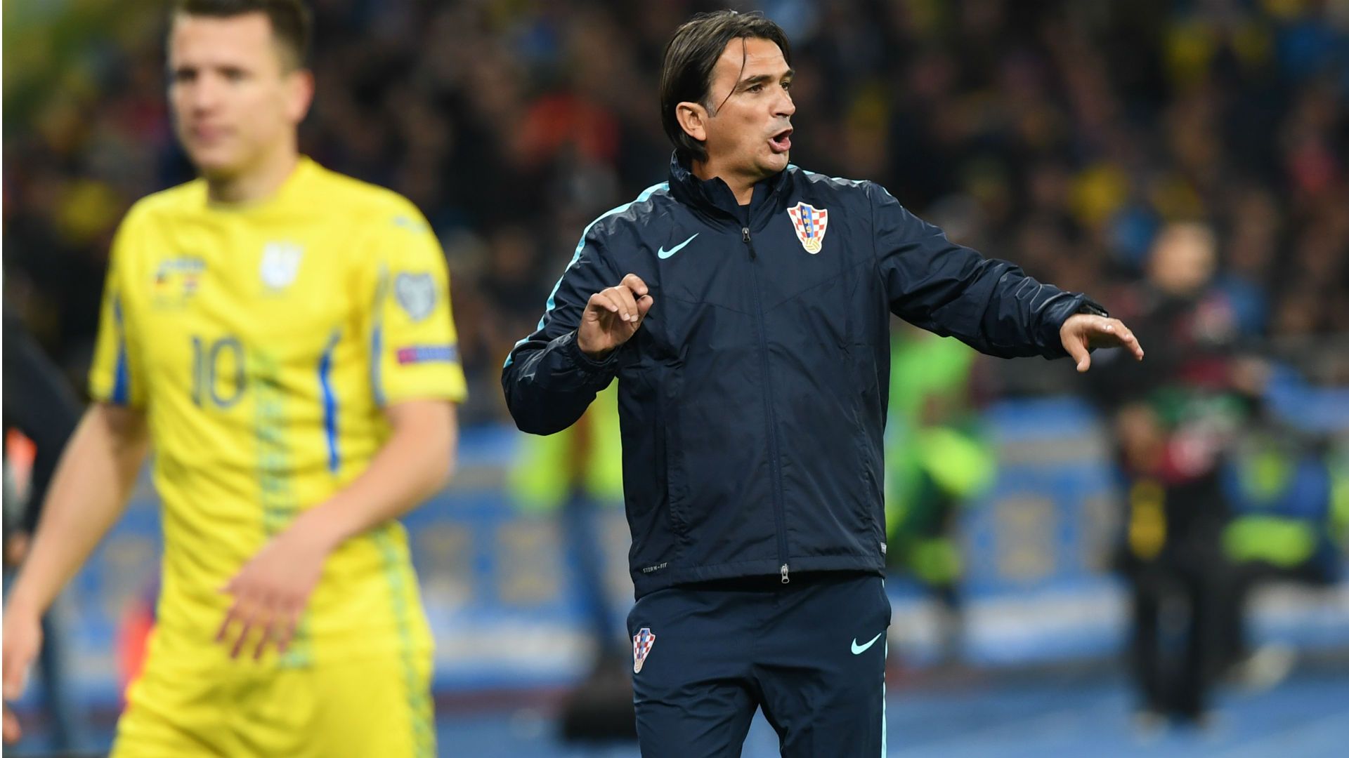 Zlatko Dalic Ukraine Croatia 09102017