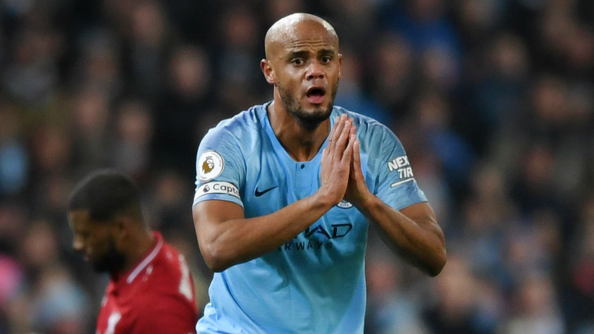 VINCENT KOMPANY MANCHESTER CITY PREMIER LEAGUE 03012019
