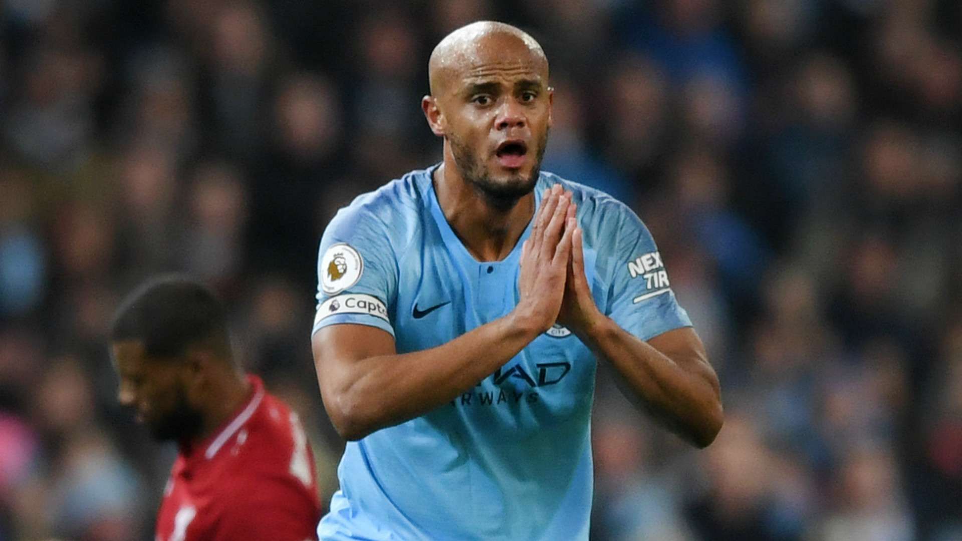 VINCENT KOMPANY MANCHESTER CITY PREMIER LEAGUE 03012019