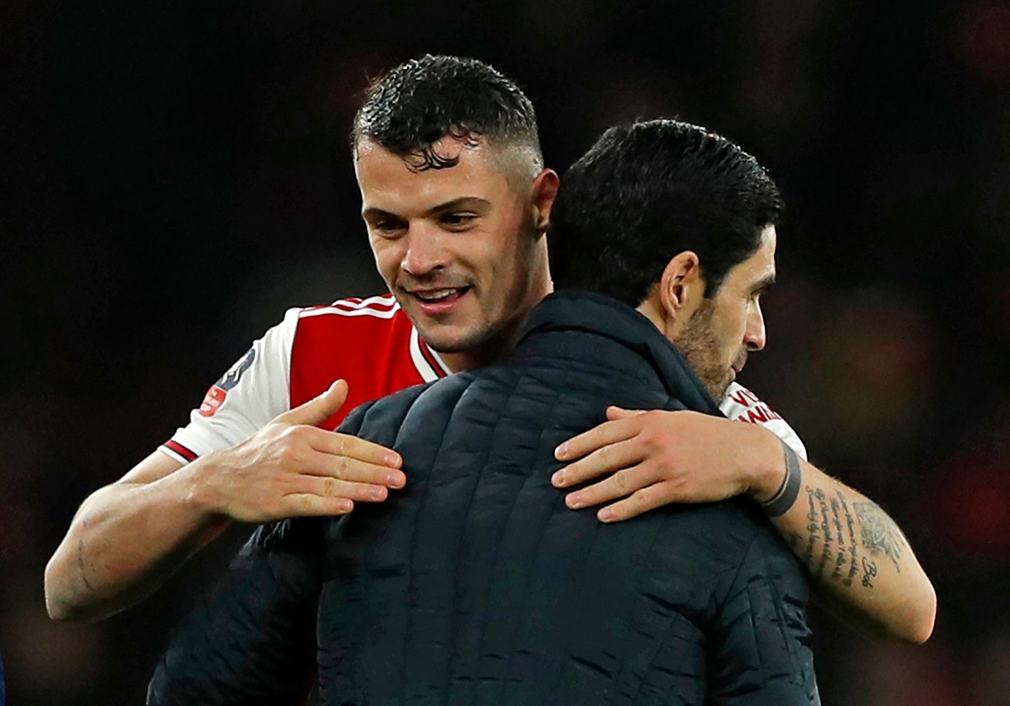 미켈 아르테타, 그라니트 자카