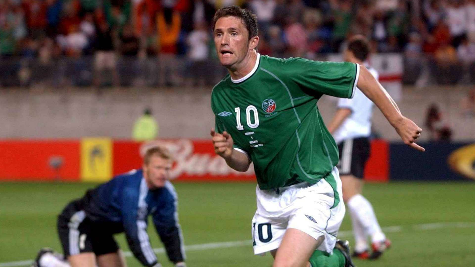 Robbie Keane Ireland Germany 2002 World Cup