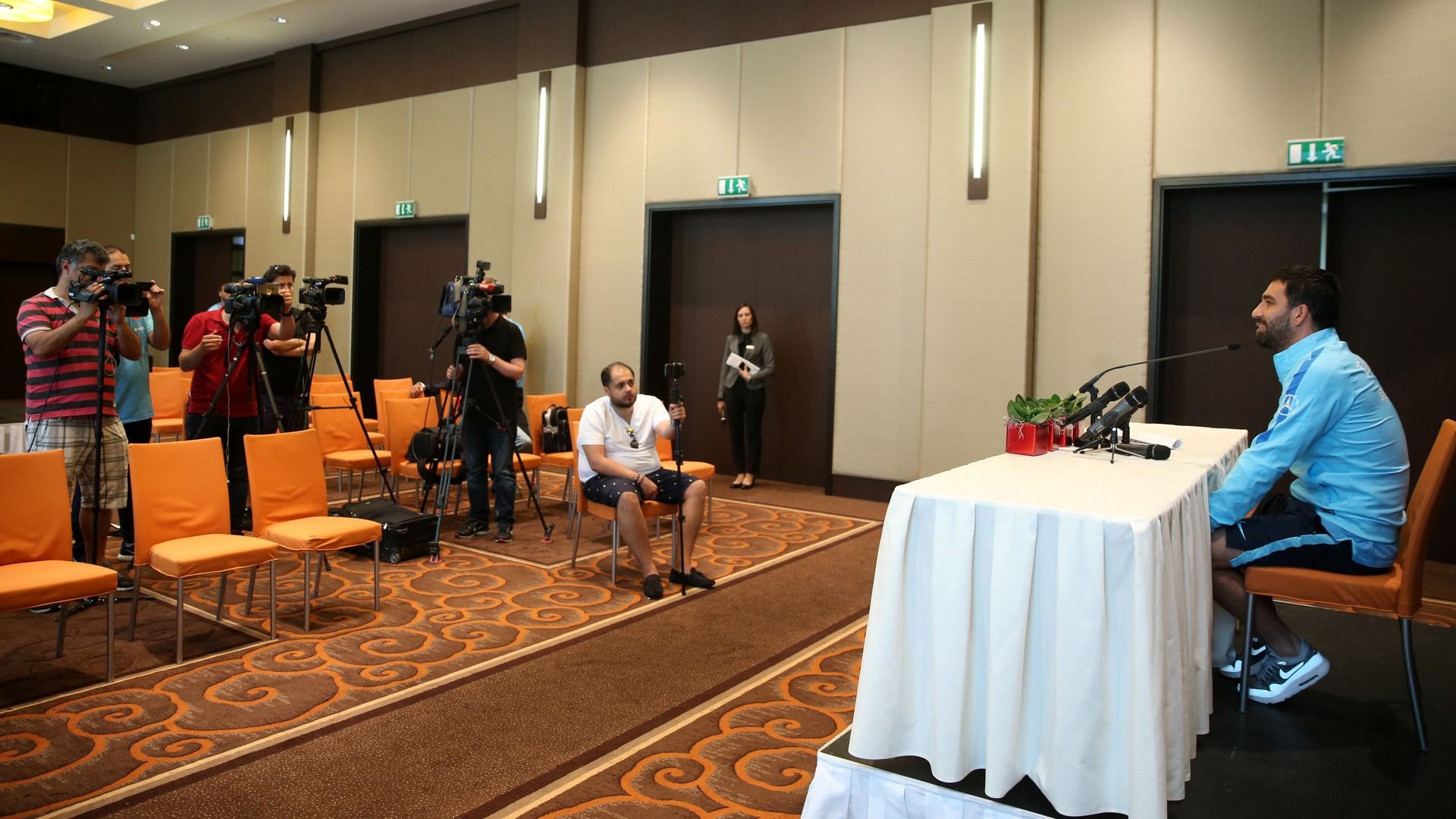Arda Turan press conference