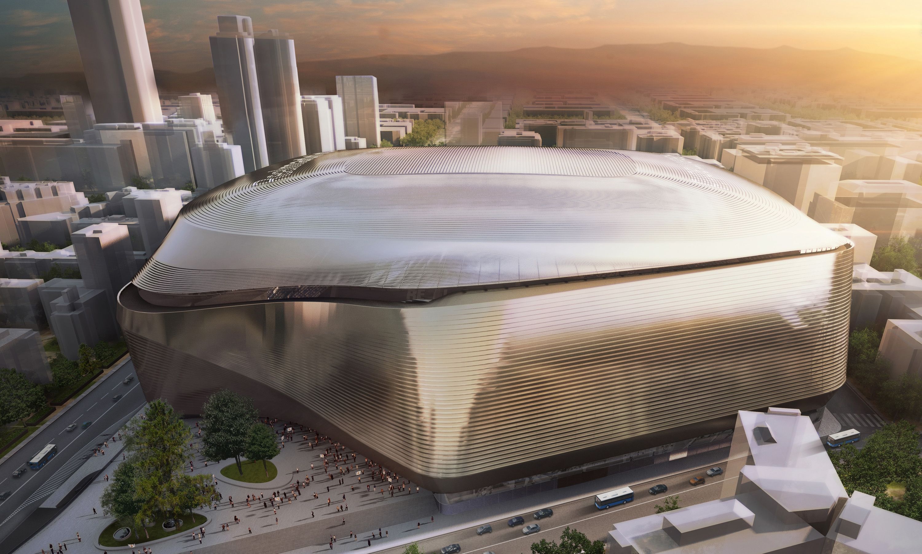 New Santiago Bernabeu model