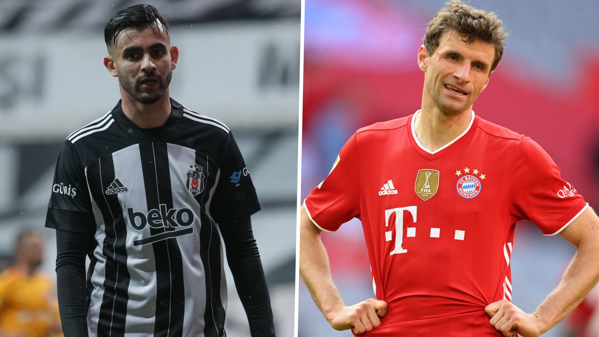 Rachid Ghezzal Thomas Muller
