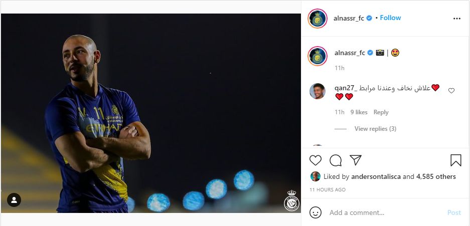 Talisca Al Nassr Instagram