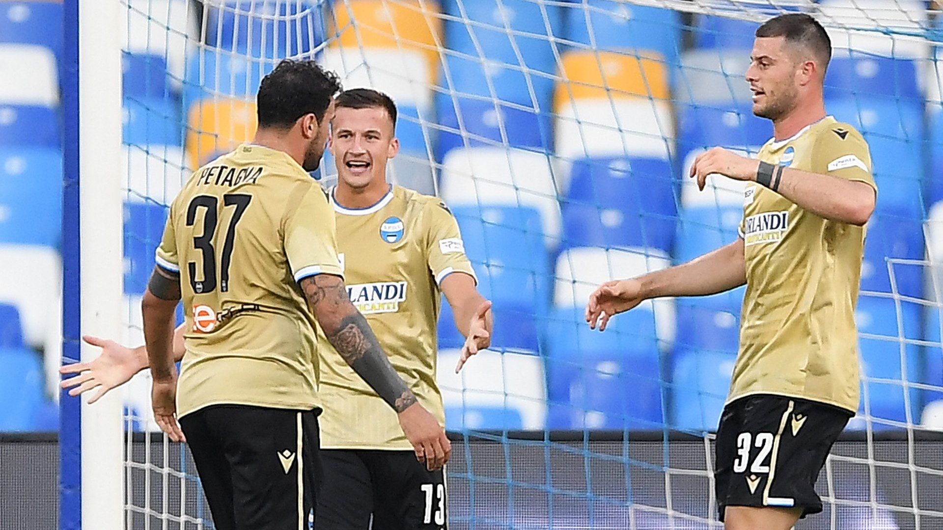 Andrea Petagna Napoli SPAL Serie A