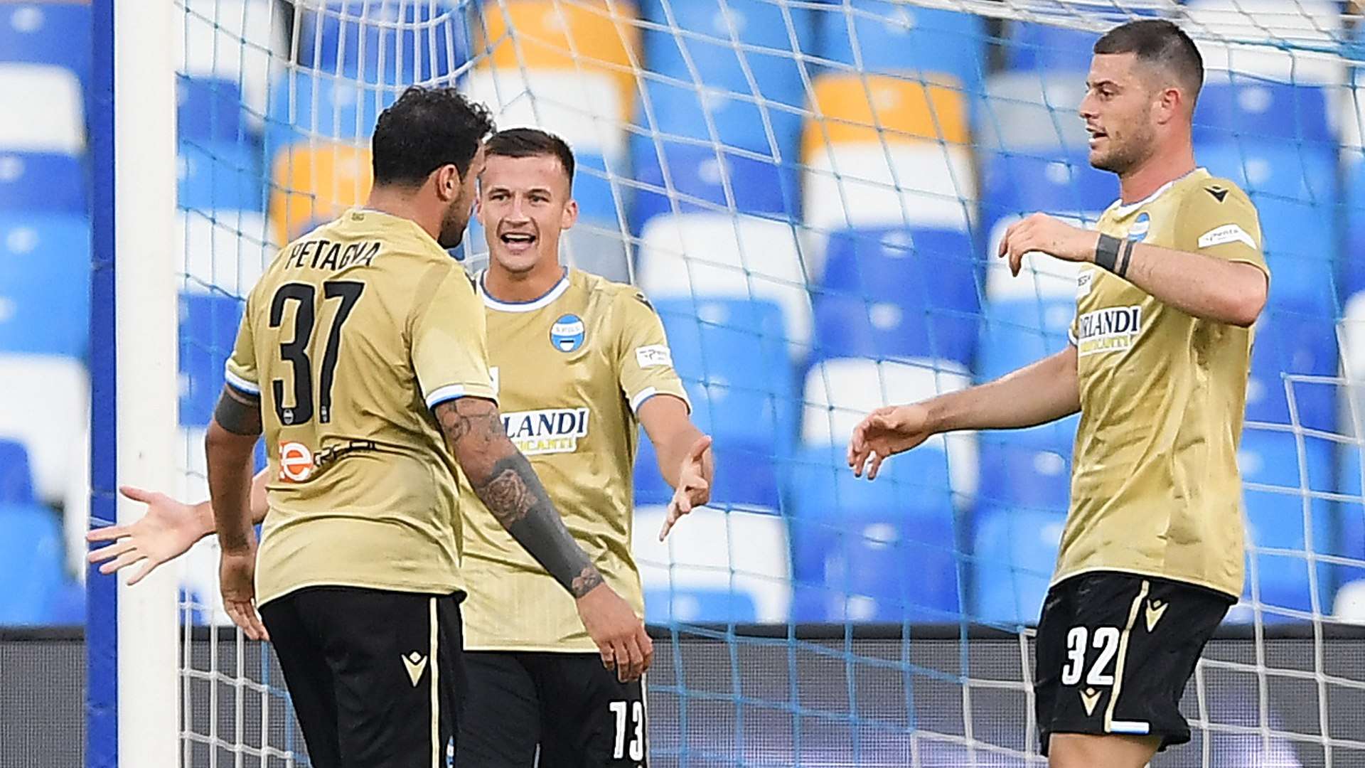 Andrea Petagna Napoli SPAL Serie A