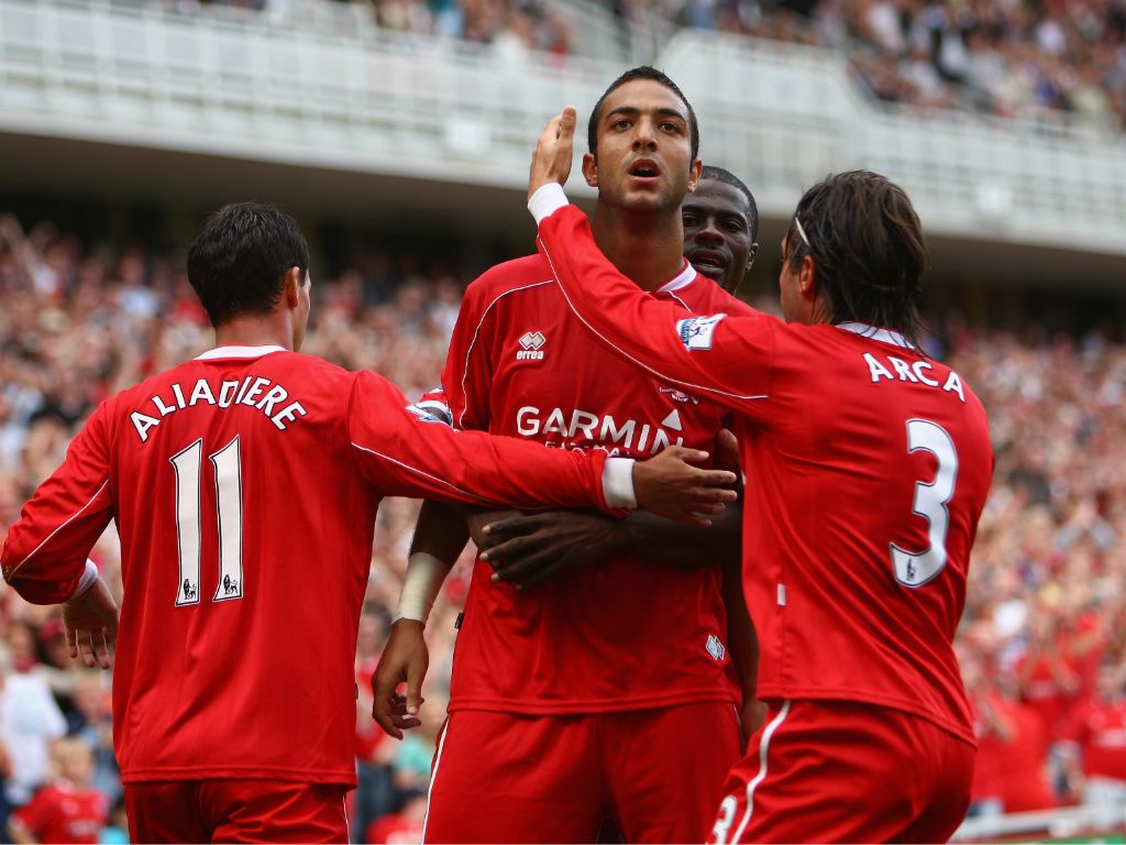 Ahmed Hossam Mido Middlesbrough Newcastle EPL Premier League 08262007