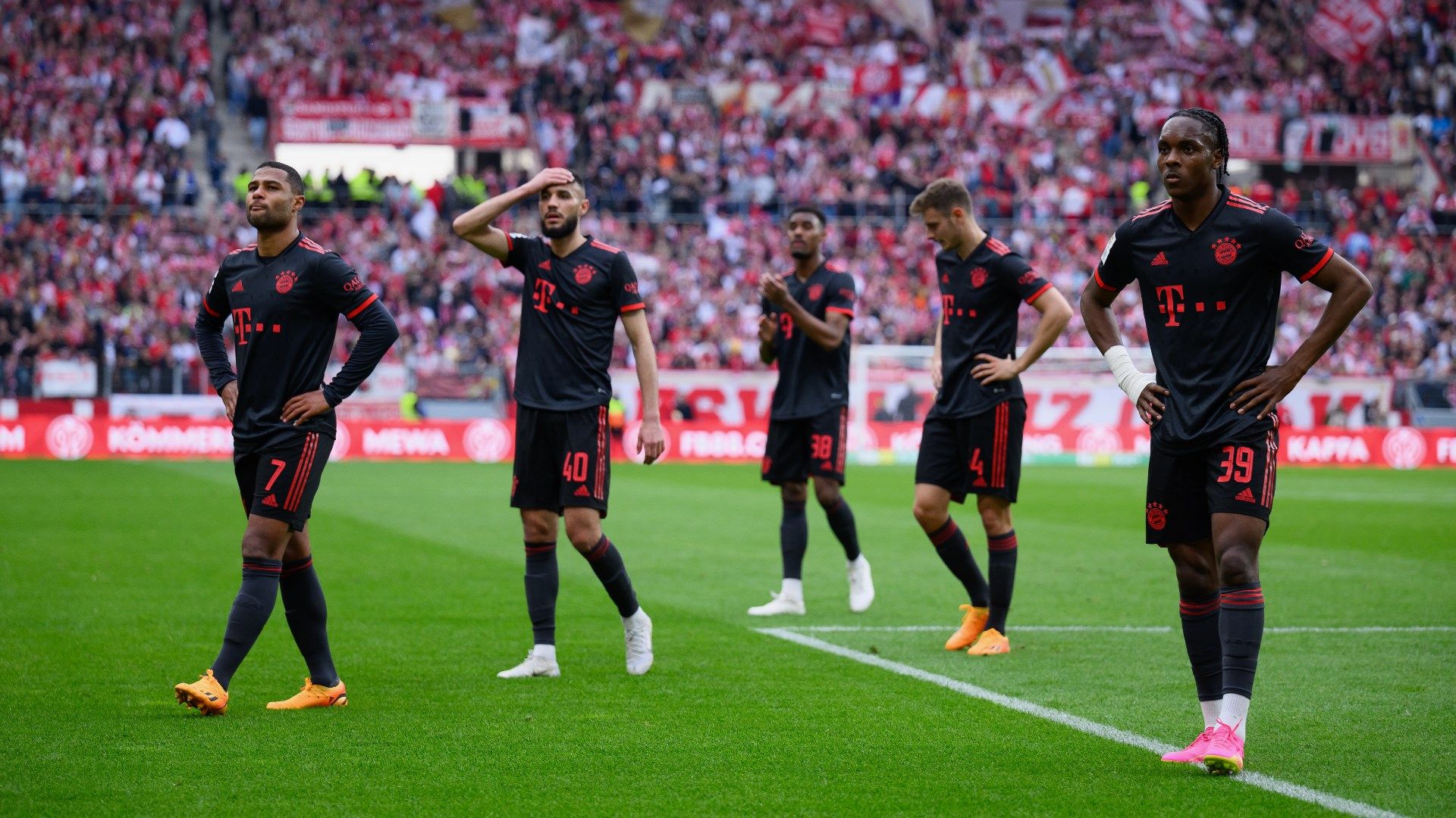 Bayern Mainz Gnabry, Mazraoui, Tel