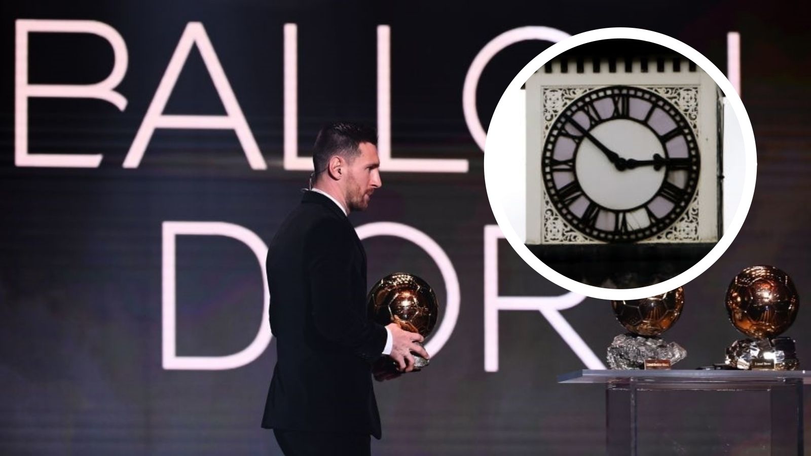 A qué hora es la ceremonia del Balón de Oro 2021