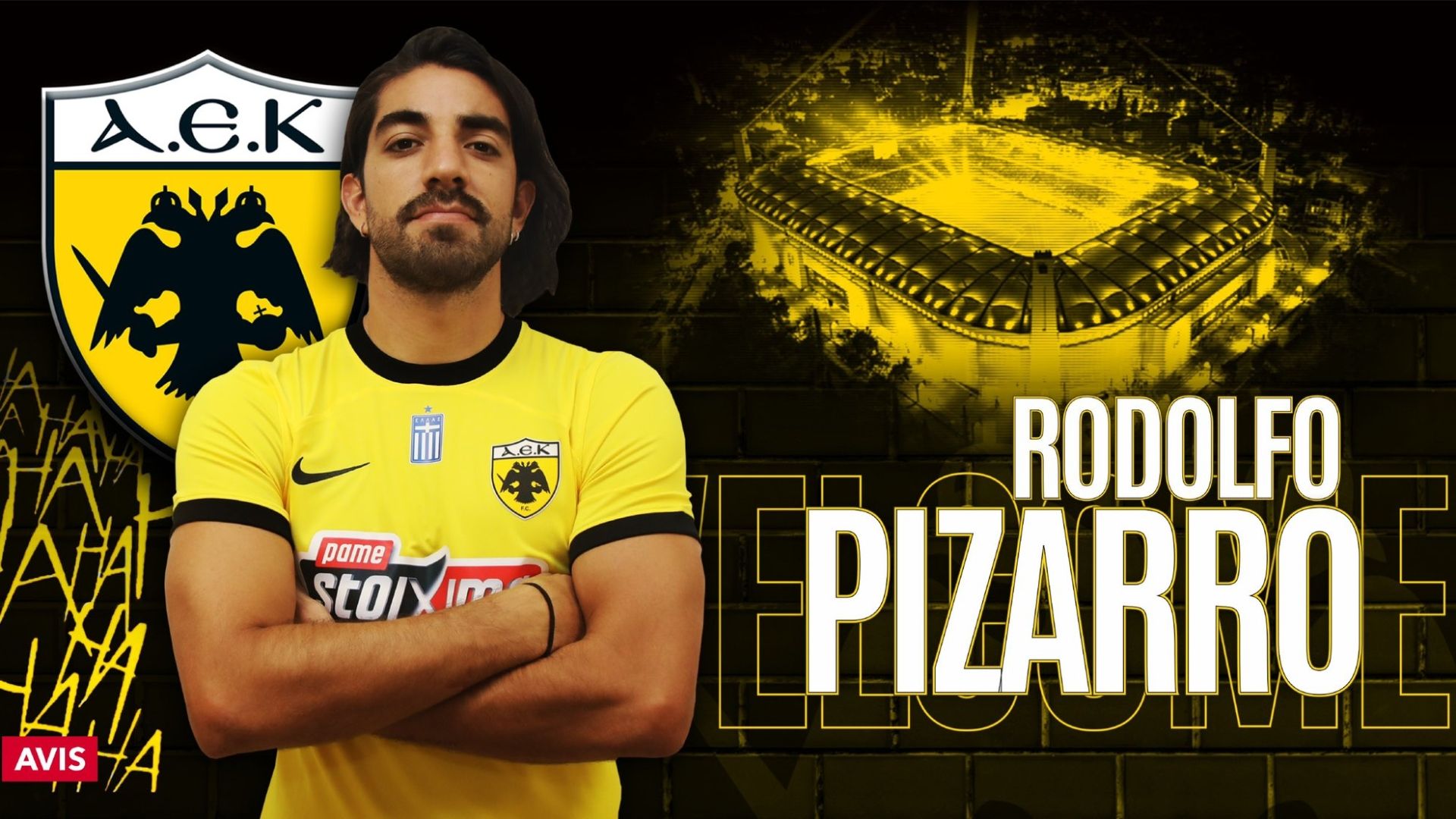 Rodolfo Pizarro AEK Atenas