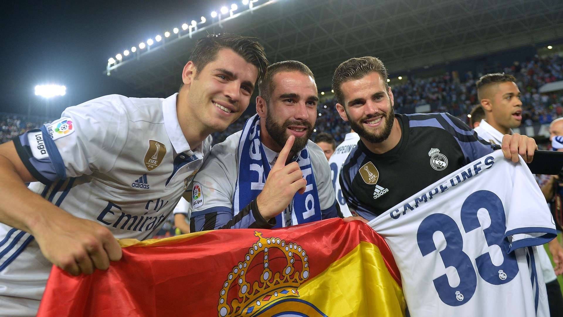 Alvaro Morata, Dani Carvajal, Real Madrid