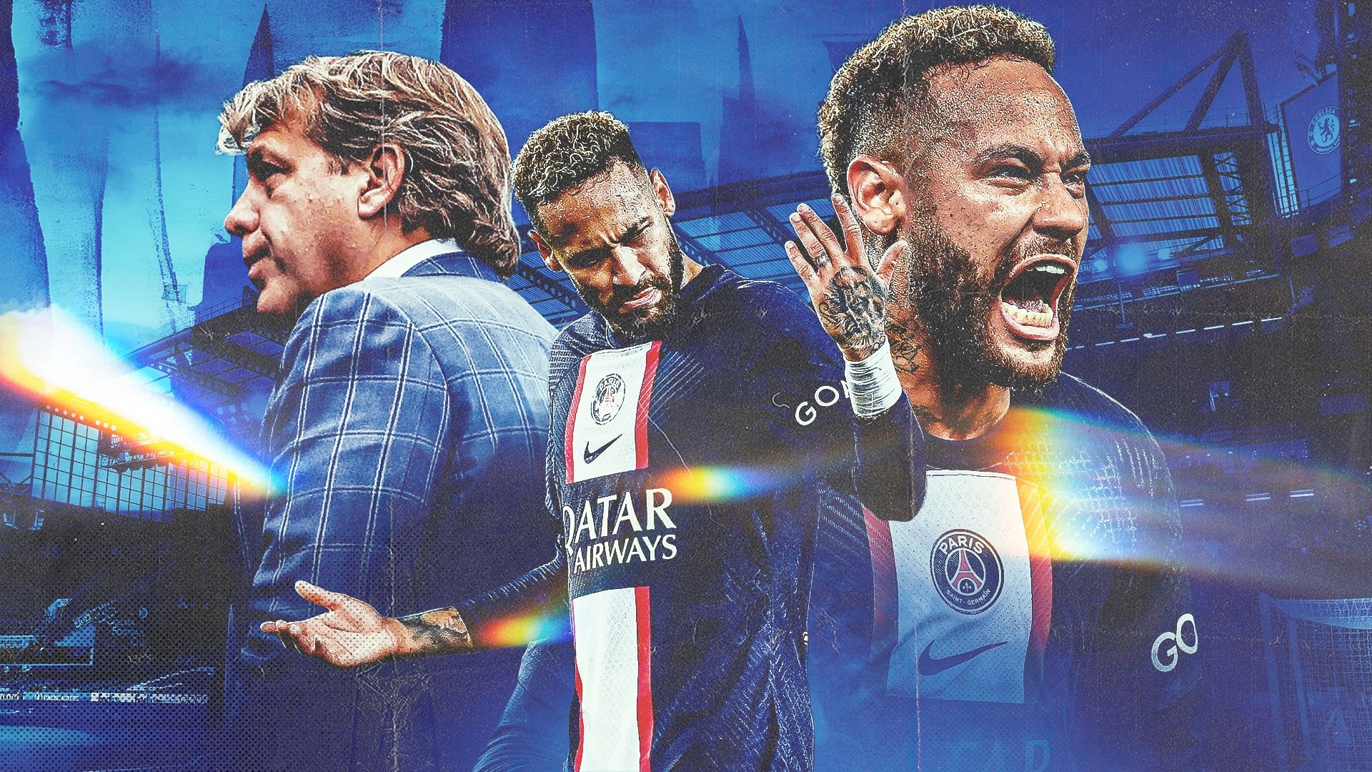 Neymar Chelsea GFX