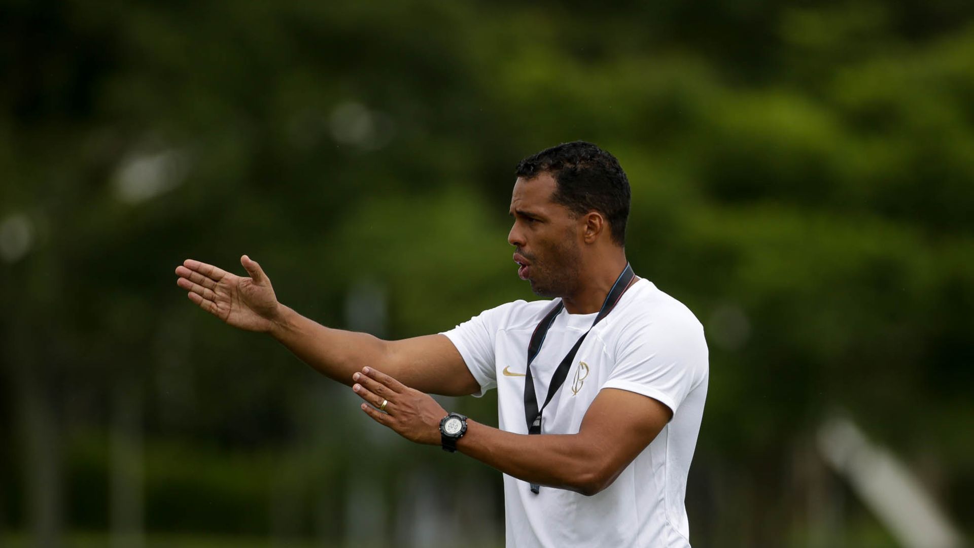 Fernando Lázaro Corinthians treino 2023