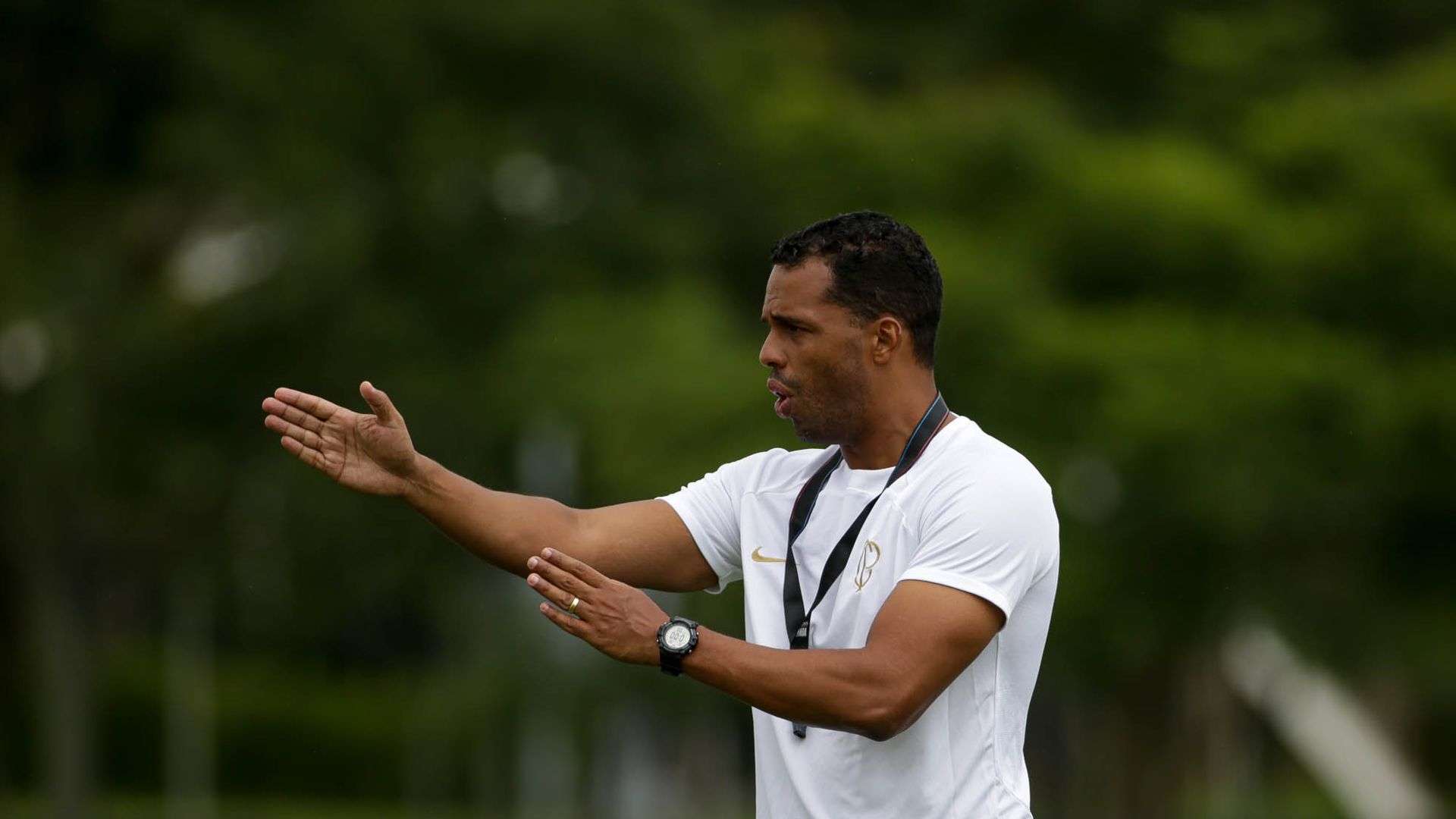 Fernando Lázaro Corinthians treino 2023