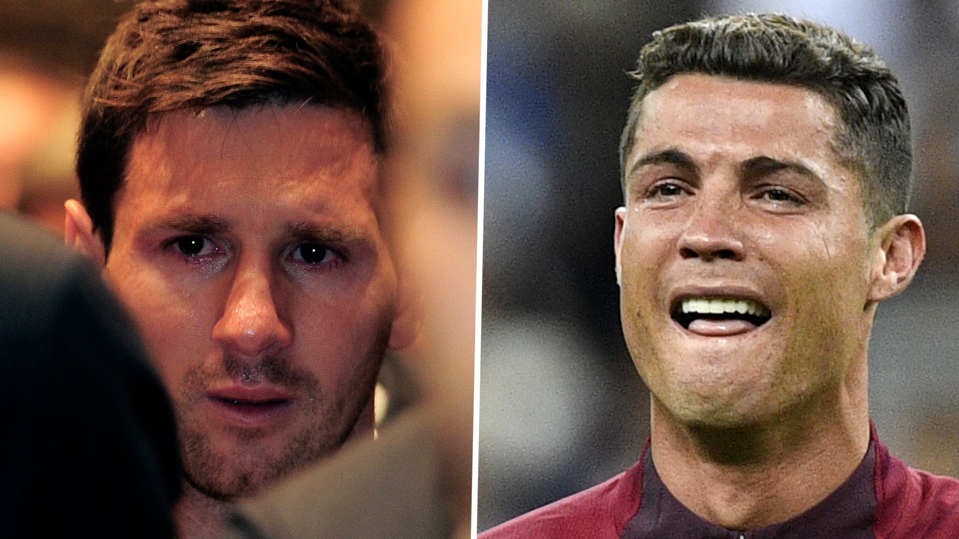 Messi y Cristiano Ronaldo GFX