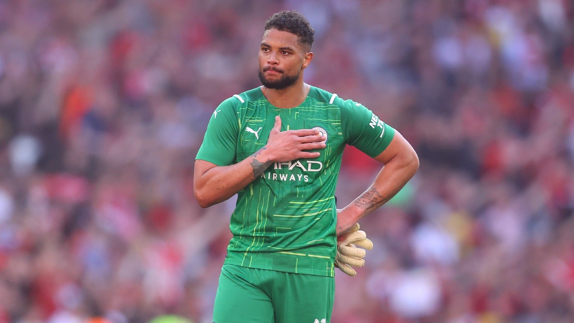 Zack Steffen Man City vs Liverpool FA Cup semi-final 2021-22